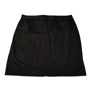 Lane Bryant Classic Black Mini Skirt